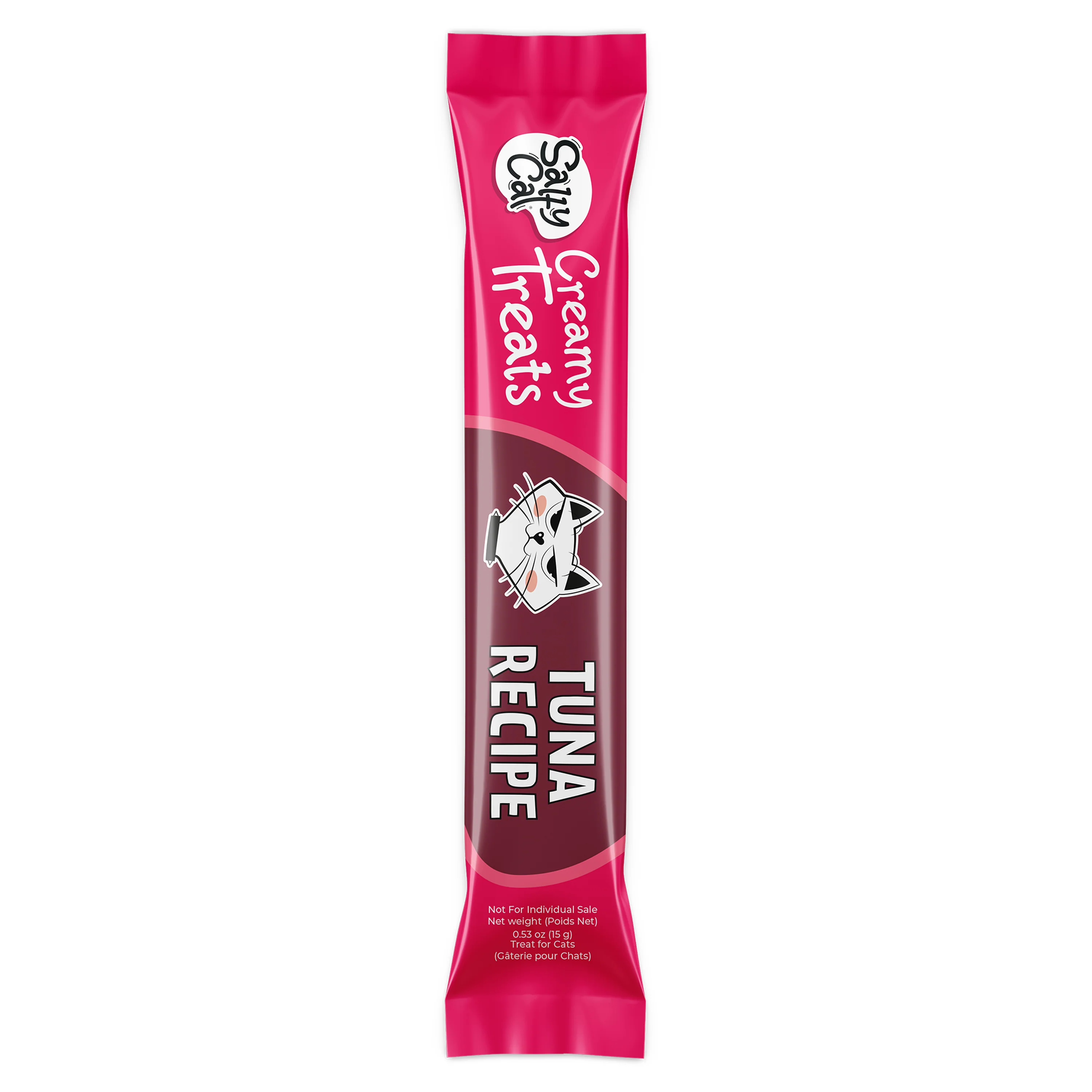 Salty Cat Purée All Day Natural Creamy Tuna, Salmon & Chicken Tube Treats for Cats, 72 Tubes - Image 5