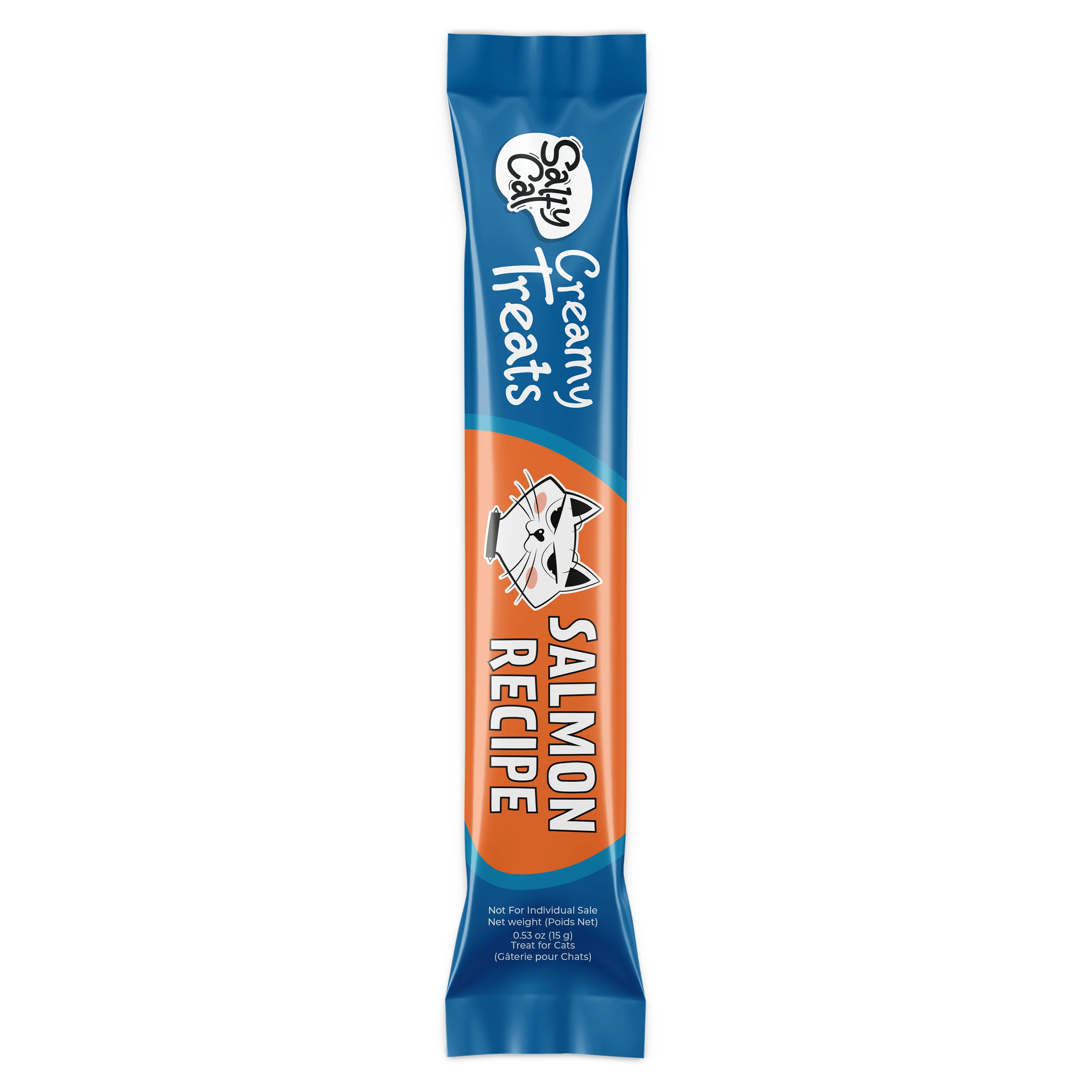 Salty Cat Purée All Day Natural Creamy Tuna, Salmon & Chicken Tube Treats for Cats, 72 Tubes - Image 6